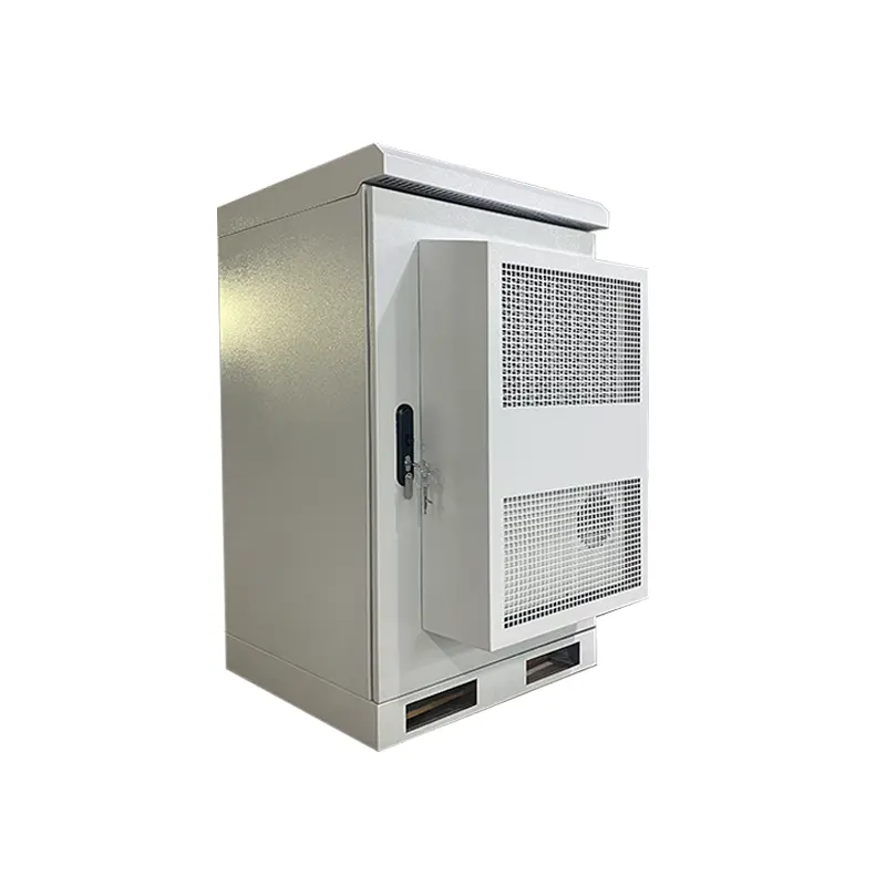 IP65 IP54 Metal Telecom Outdoor Cabinet with air conditioner server rack battery cabinet (3)